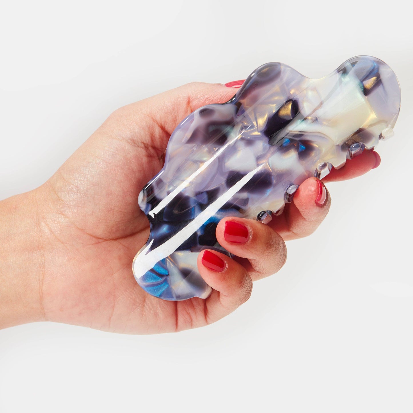 Nimbus Claw Clip in Milk Jelly