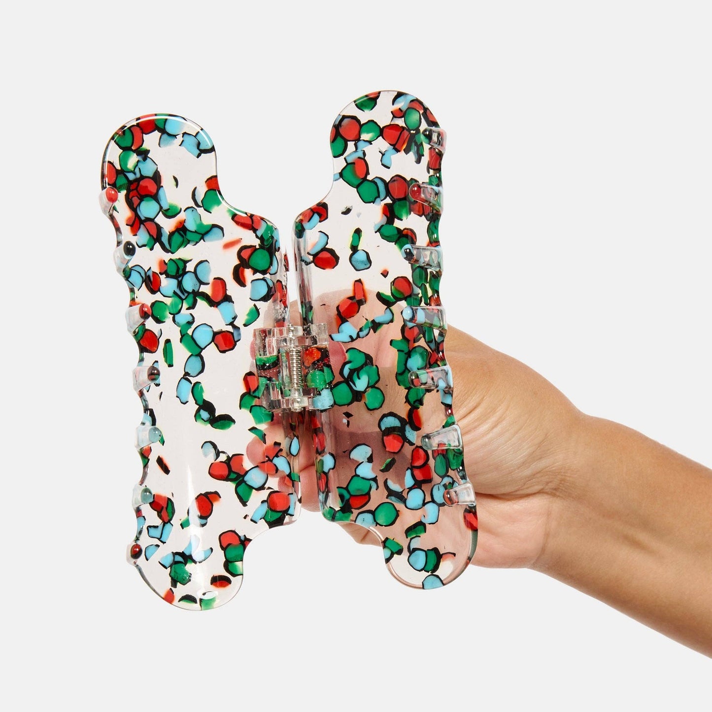 Nimbus Claw Clip in Bingo