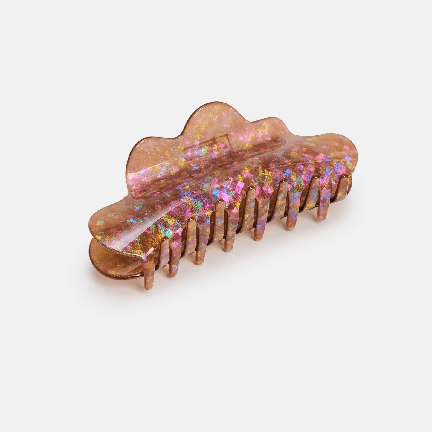 Nimbus Claw Clip in Hazel Sparkle