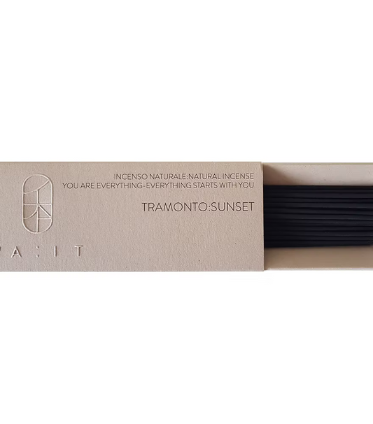 TRAMONTO:SUNSET Natural Evening Incense