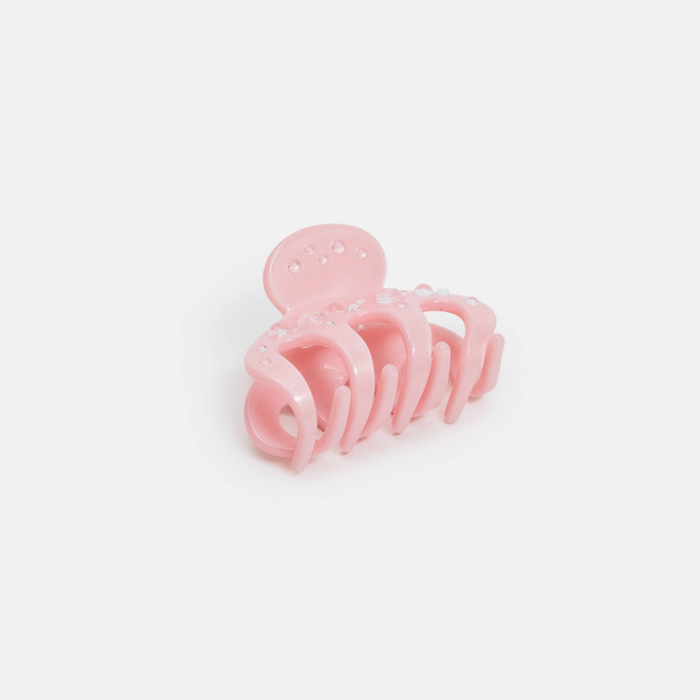 Small Octopus Claw Clip in Pink