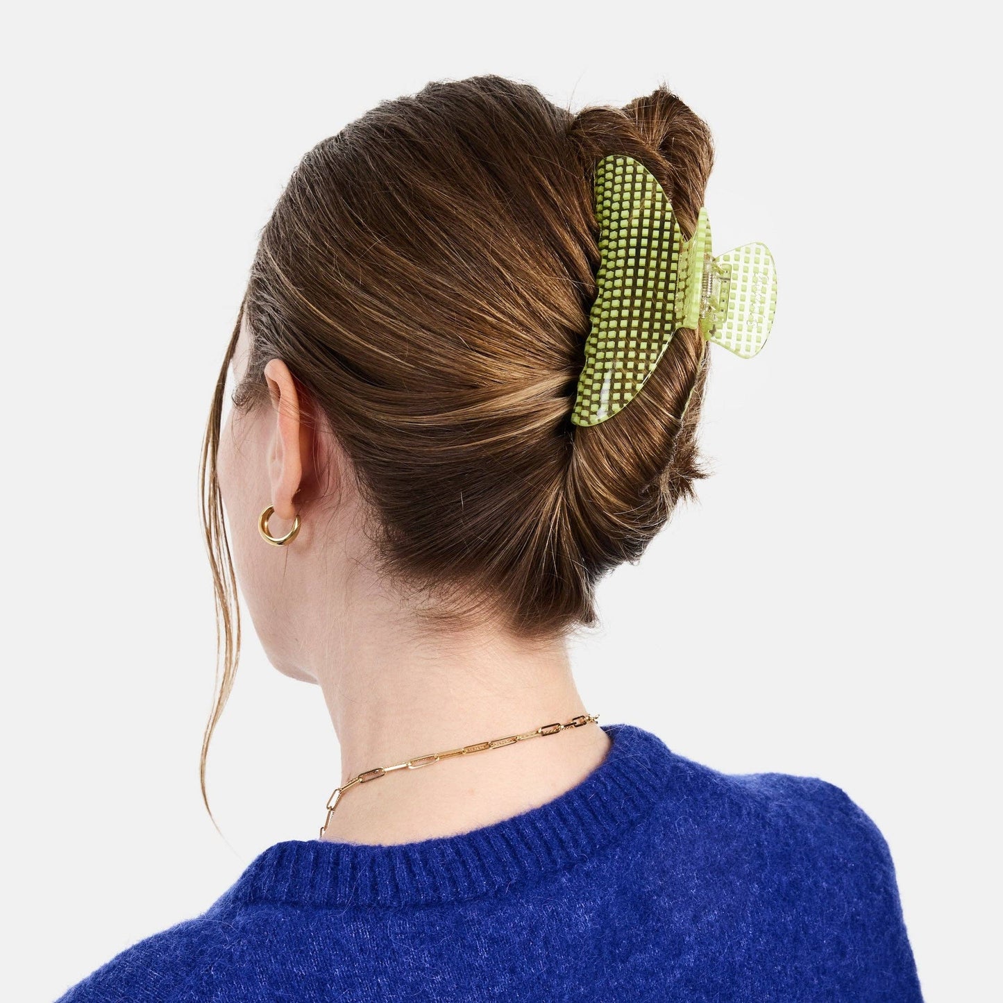 Baby Dolly Claw Clip in Lime Drop