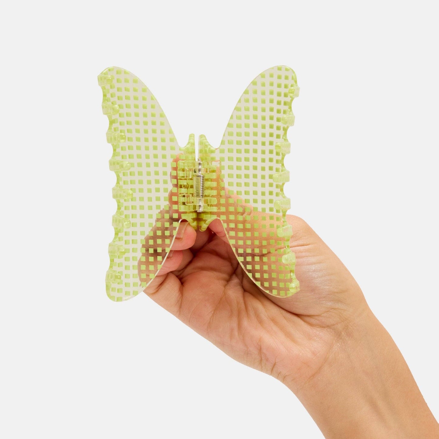 Baby Dolly Claw Clip in Lime Drop