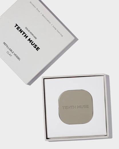 Refillable Solid Perfume Balm Vessel