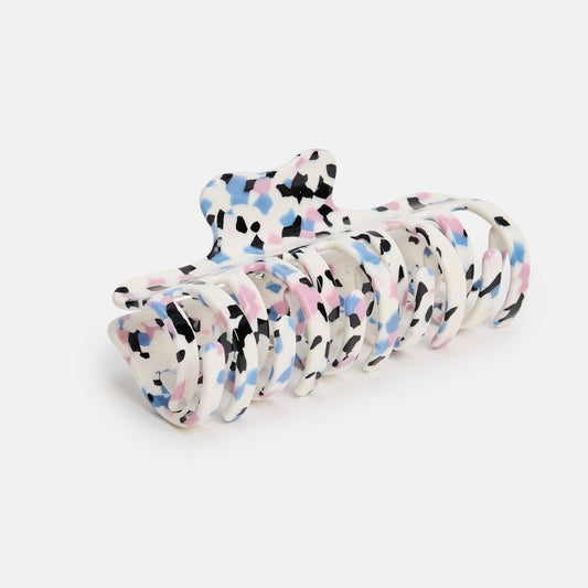 Large Jojo Claw Clip in Terrazzo