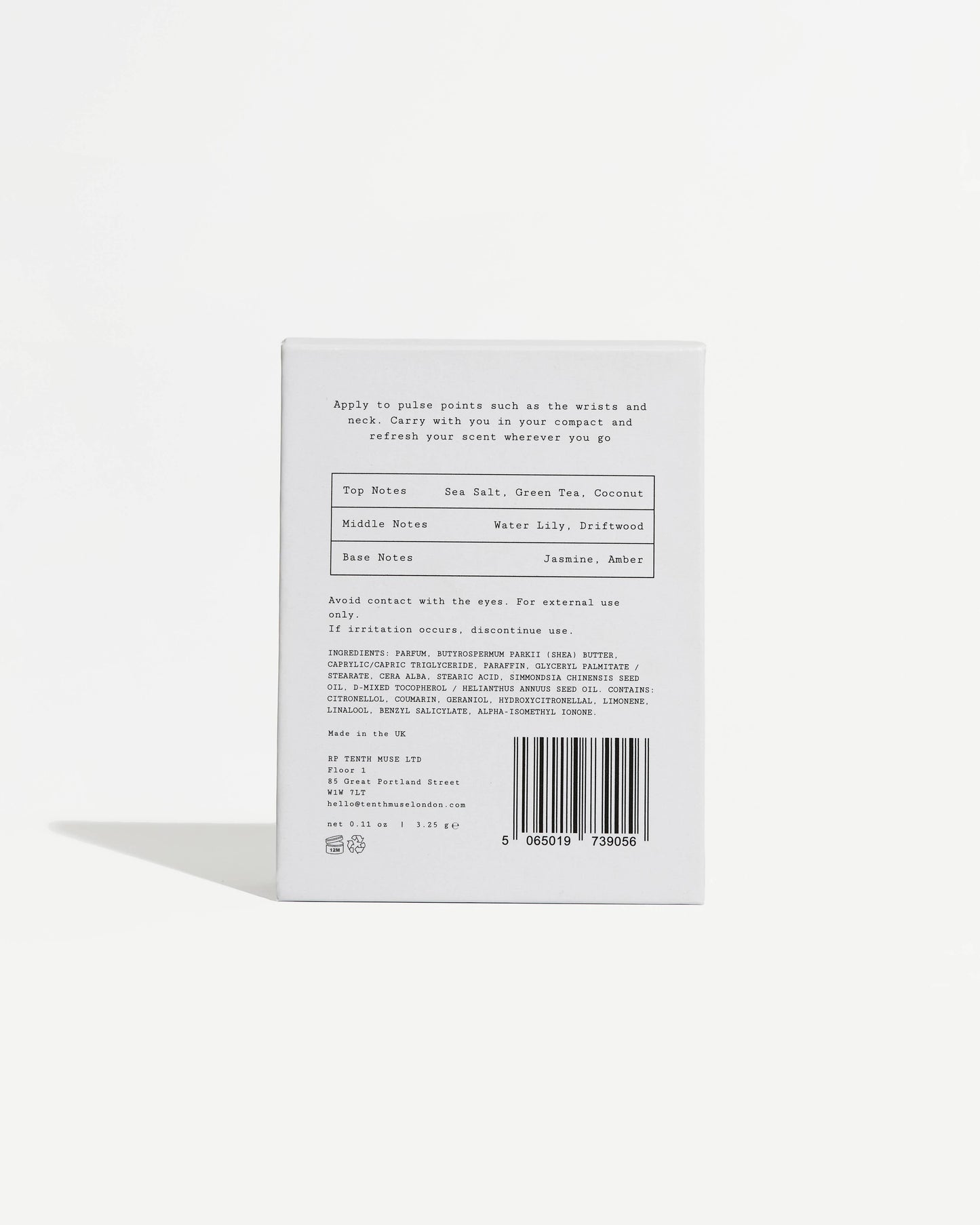 Salted Skin Solid Perfume Balm