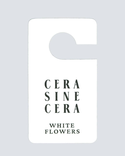 White Flowers Fragrance Tag